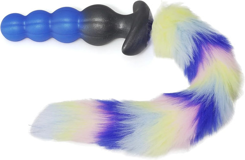 Butt plug tail 3in anal - plug, tail,6.3in