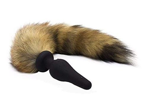 Wild faux fox - butt,