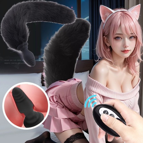 Bdsm fox tail anal - anal, plug
