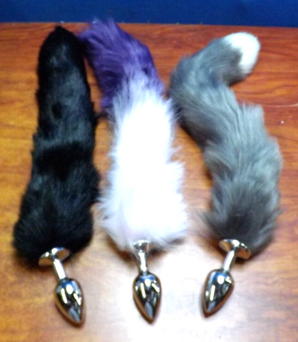 False fox tail metal - false,