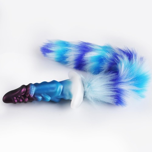 Tail plug silicone - silicone, large