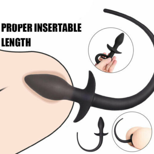 Silicone tail anal butt - silicone,