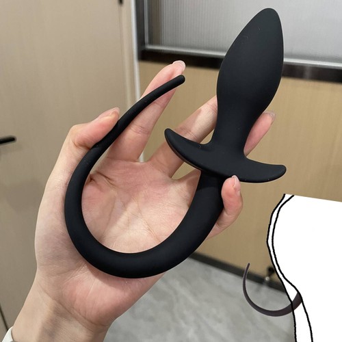 Cosplay silicone tail anal - tail,