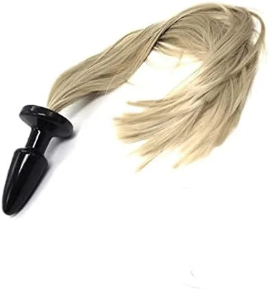 Anal plug with soft horse - plug, tail