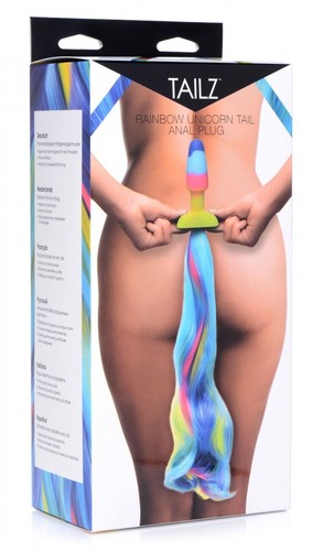 Tailz rainbow unicorn tail - unicorn,