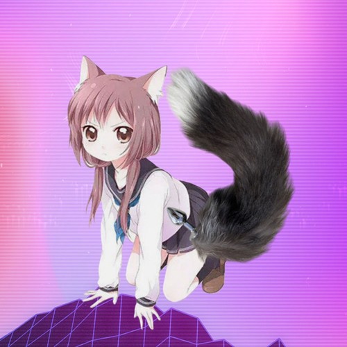 Fox tail with - tail,